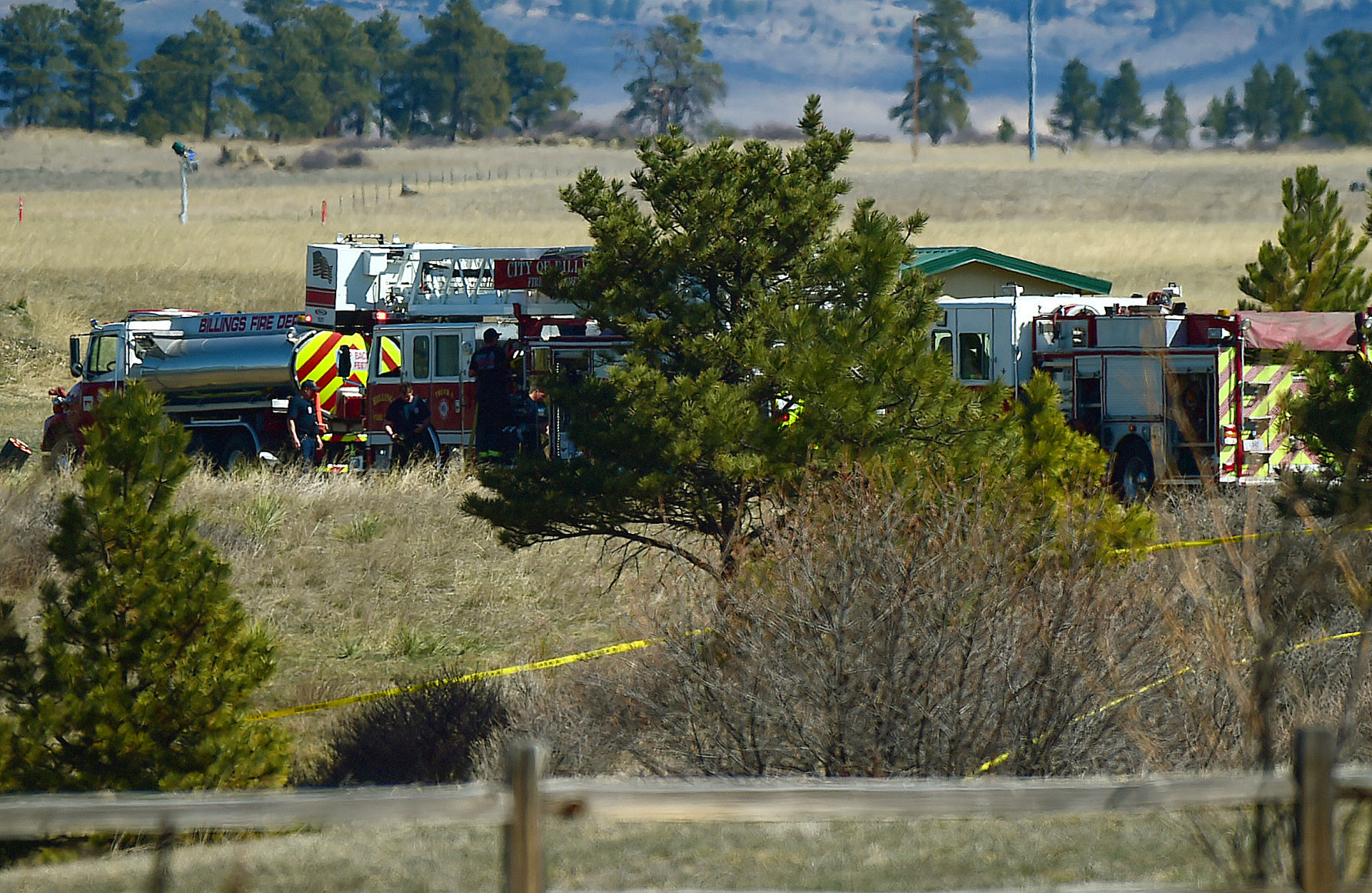 Plane crash in Heights